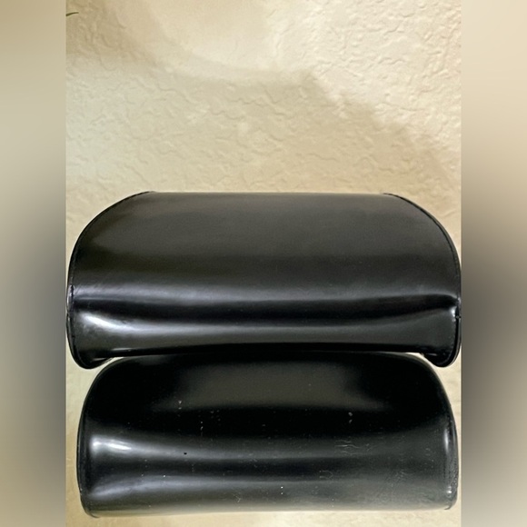 Fendi Sunglasses Case, Black, Has Velvet Fendi design inside. - Picture 10 of 13